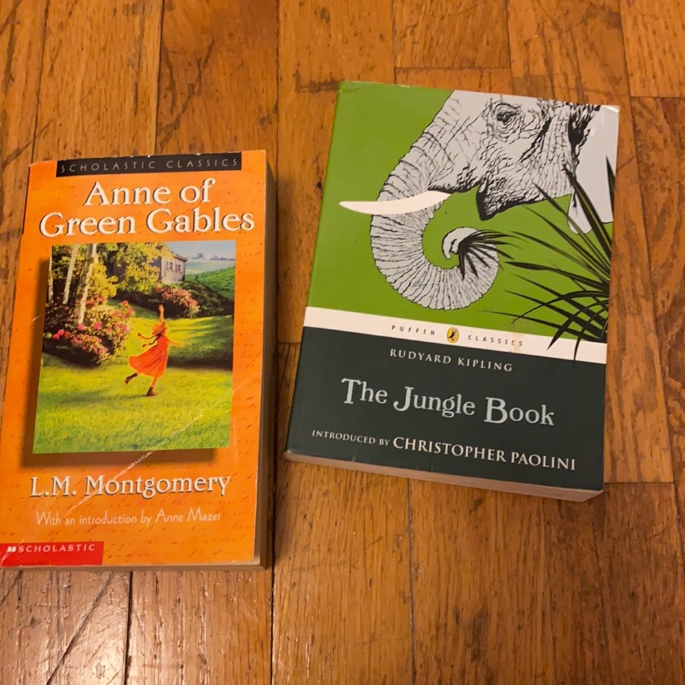 Classics Anne of green gables and the jungle book